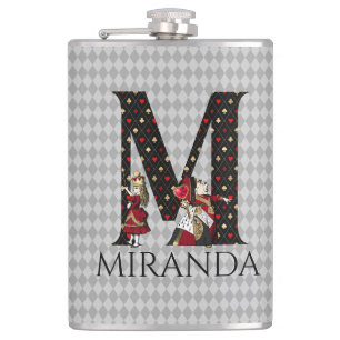 Wonderland Alice & Queen of Hearts Brev M Fickplunta