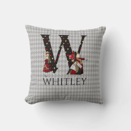 Wonderland Alice & Queen of Hearts Brev W Kudde