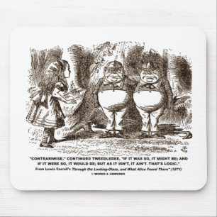 Wonderland Alice Tweedledum Tweedledee Logic Qte Musmatta