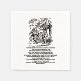 Wonderland Be What You Would Seem To Be Duchess Pappersservett