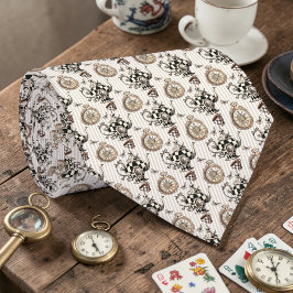 Wonderland Classic Pattern Necktie Tie Slips