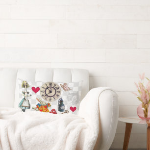 Wonderland Collage Lumbarkudde