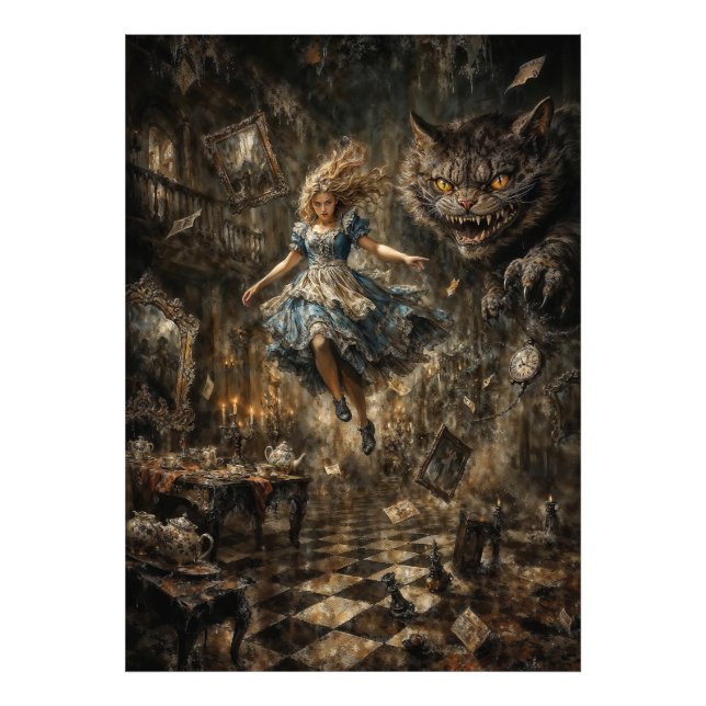 Wonderland Fall Fototryck (Framsidan)