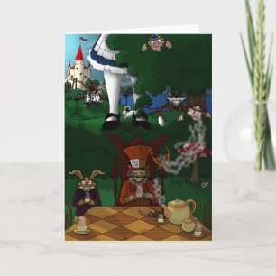 Wonderland Greeting Card Kort