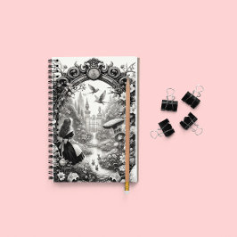 WONDERLAND NOTEBOOK ANTECKNINGSBOK
