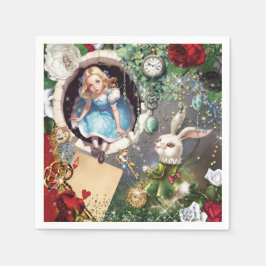 Wonderland Party Napkin Pappersservett