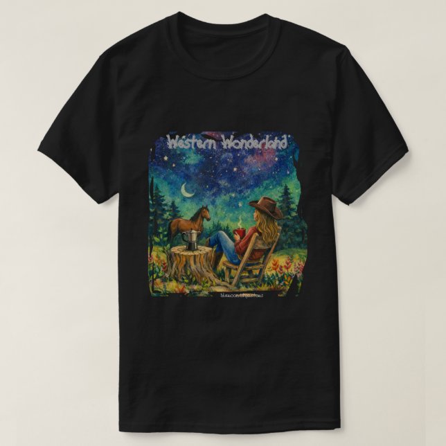 Wonderland  t shirt (Design framsida)