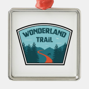 Wonderland Trail Julgransprydnad Metall