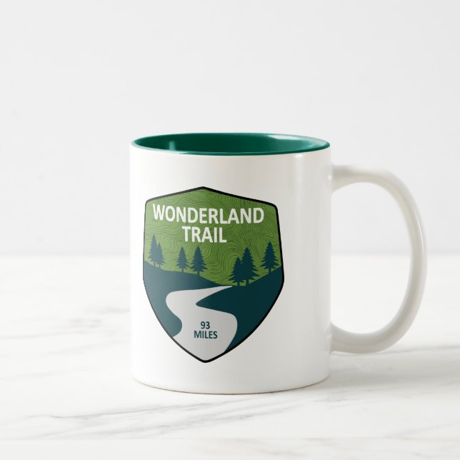 Wonderland Trail Två-Tonad Mugg (Höger)
