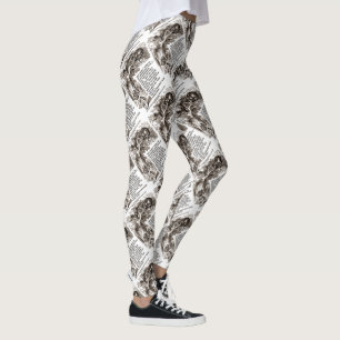 Wonderland vill inte gå med på Mad People Quote Leggings