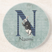 Wonderland White Rabbit Brev N