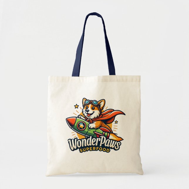 Wonderpaws Rädding - Superfood Tote Bag Tygkasse (Framsidan)