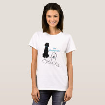 Wonderpoodles kvinna tshirt