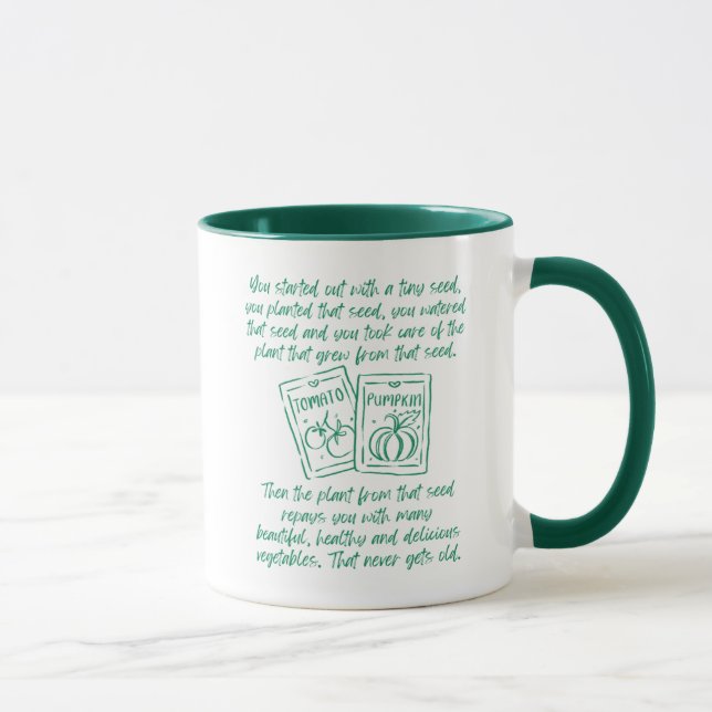 Wonders Of Gardening Coffee Mug Mugg (Höger)