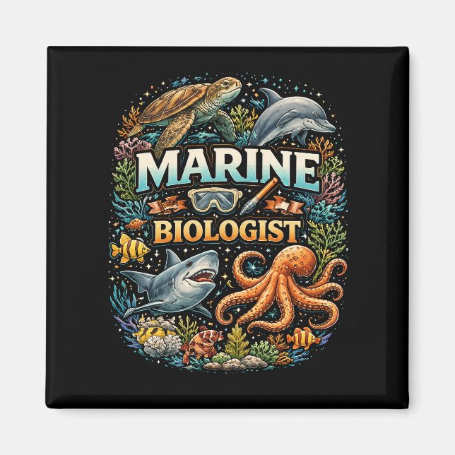 Wonders of the Ocean Realm Magnet (Framsidan)