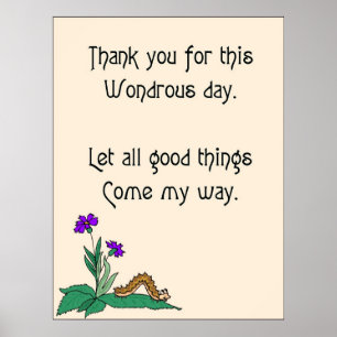 Wondrous Day Poster