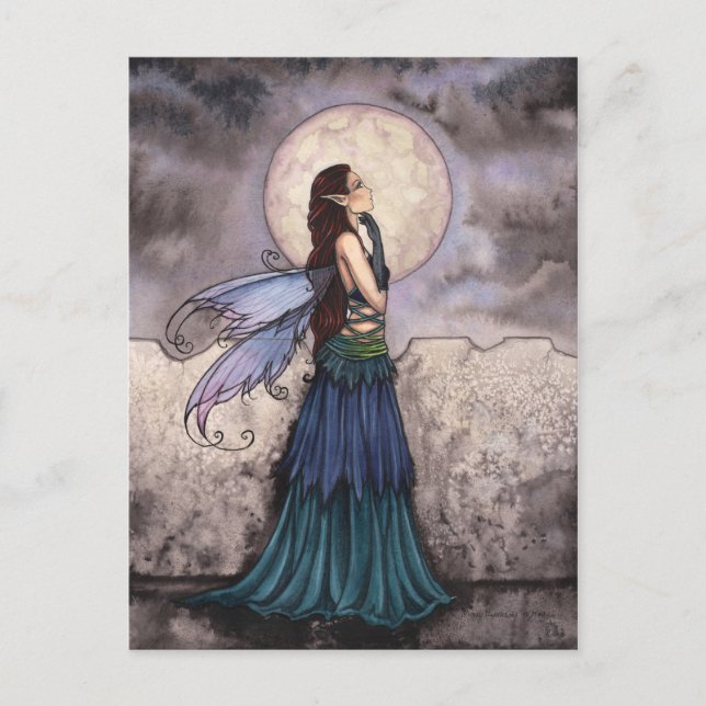 Wondrous Fairy Art Postcard Vykort (Framsida)