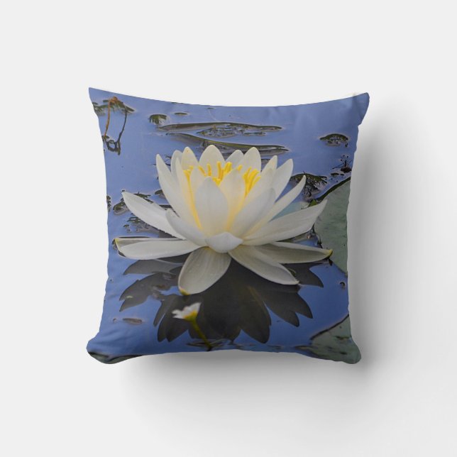 Wondrous Vatten Lily Pillow Kudde (Framsida)