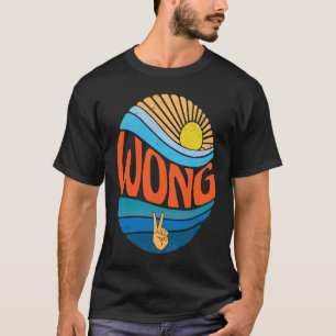 Wong Vintage Sunset Wong Groovy Tie Dye T Shirt