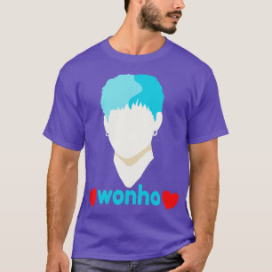 Wonho Kärlek Fläkt Klubb Fandom T Shirt