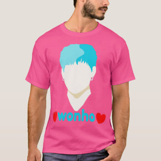 Wonho Kärlek Fläkt Klubb Fandom T Shirt