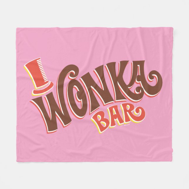 Wonka Bar Logo Fleecefilt (Framsidan (Horisontell))