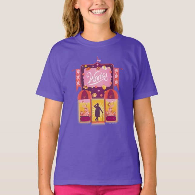 Wonka Candy Store Graphic T Shirt (Framsida)