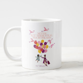 Wonka "Låt dem aldrig stoppa dina drömmar" Jumbo Mugg