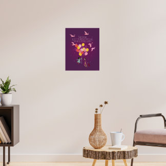 Wonka "Låt dem aldrig stoppa dina drömmar" Poster