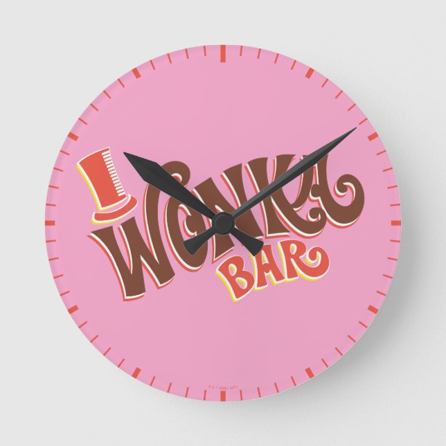 Wonka Pub Logotyp Rund Klocka (Framsida)