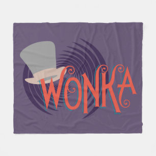 Wonka Spiral Logotyp Fleecefilt