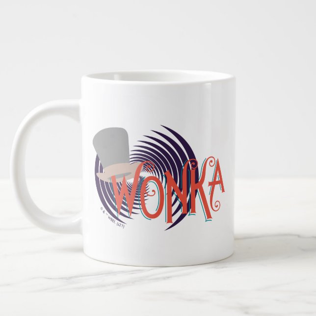 Wonka Spiral Logotyp Jumbo Mugg (Vänster)