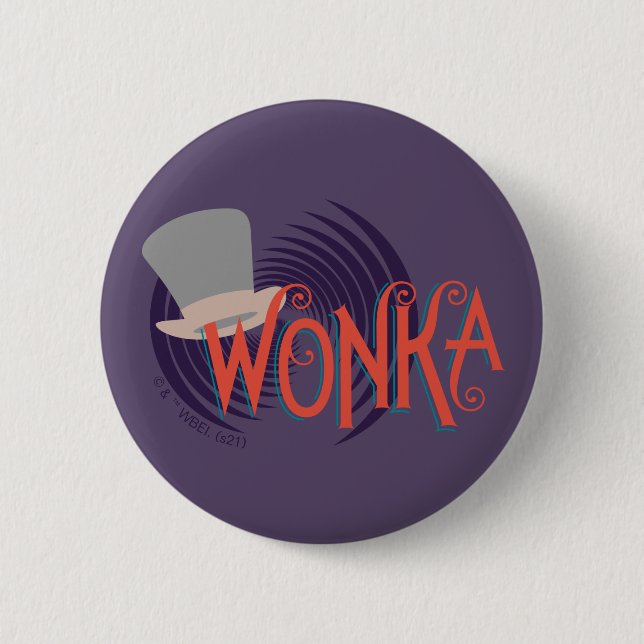 Wonka Spiral Logotyp Knapp (Framsida)