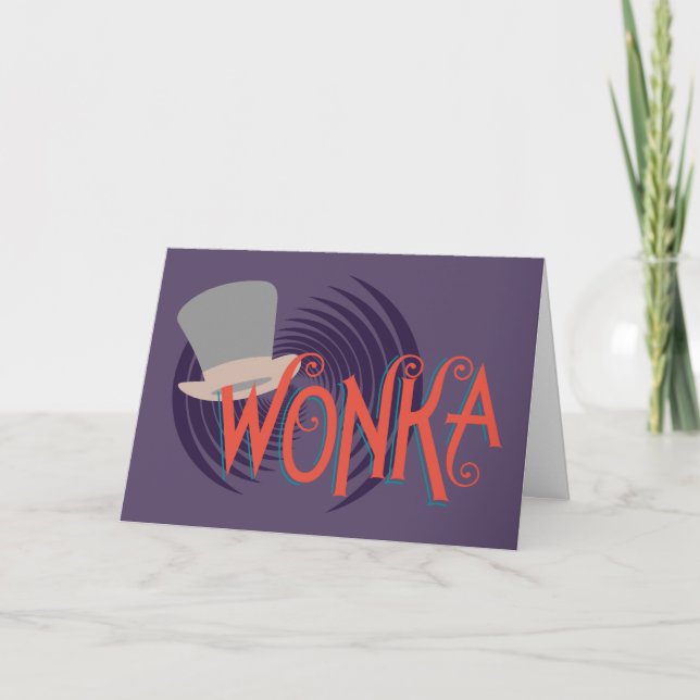 Wonka Spiral Logotyp Kort (Framsida)