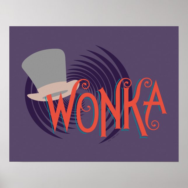 Wonka Spiral Logotyp Poster (Framsidan)