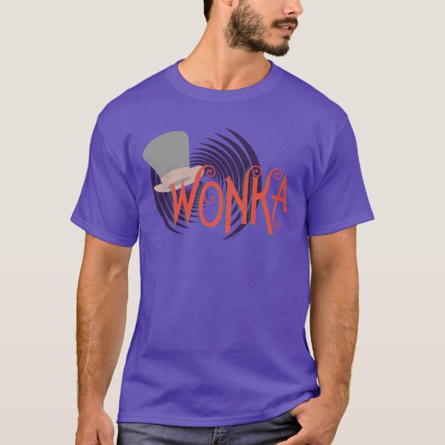 Wonka Spiral Logotyp T Shirt (Framsida)