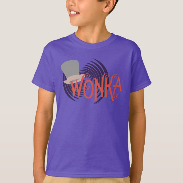 Wonka Spiral Logotyp T Shirt (Framsida)