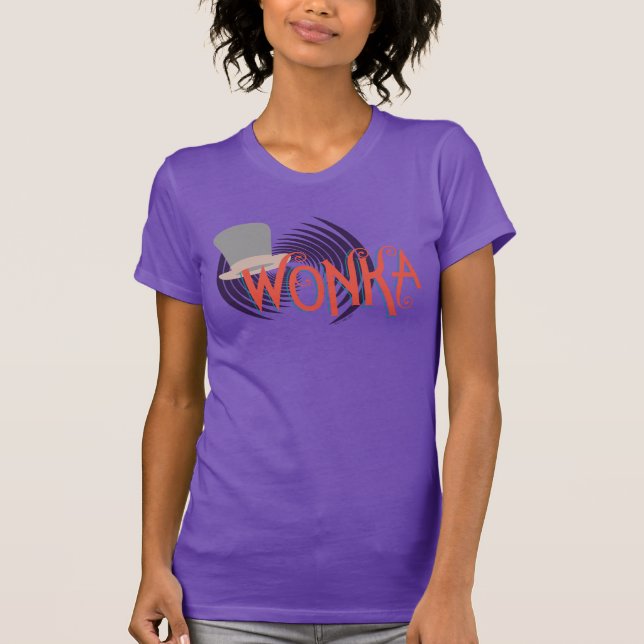 Wonka Spiral Logotyp T Shirt (Framsida)