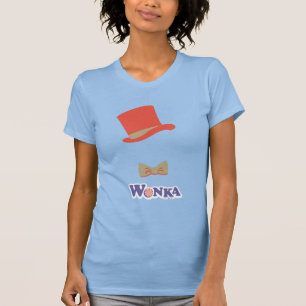Wonka Top hat & Bow Tie T Shirt