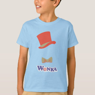 Wonka Top hat & Bow Tie T Shirt