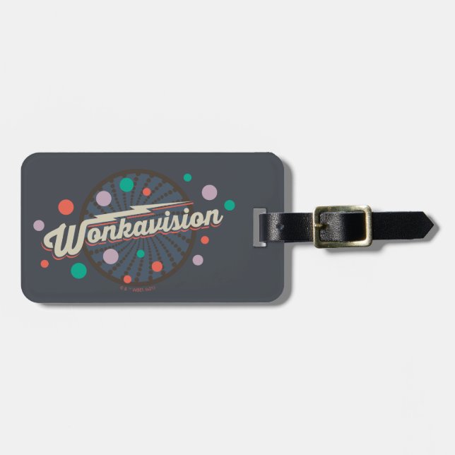 Wonkavision Logo Bagagebricka (Horisontell Framsida)