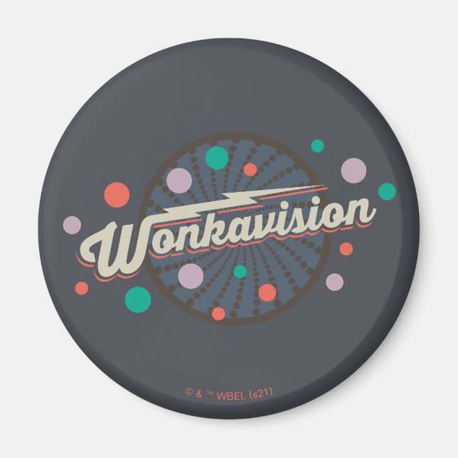 Wonkavision Logotyp Magnet (Framsidan)