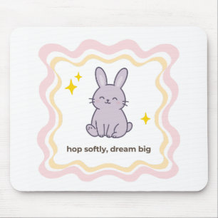 Wonky Zoo Bunny Mousepad Musmatta