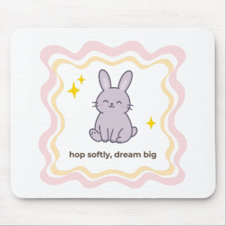 Wonky Zoo Bunny Mousepad Musmatta