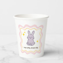 Wonky Zoo Bunny - Paper Cup