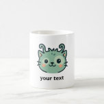 Wonky Zoo Cat Anpassningsbar Mugg | Lägg till text<br><div class="desc">Börja din dag med en konstig. Det här mugg har vår ursprungliga goskiga kattdesign - och ett tomt utrymme för ditt eget budskap. Lägg till ett namn, ett lustigt citat, eller ett personligt mantra - det är 100 % anpassade. Minimal design, maximal personlighet. Underbar för gåvor, självuttryck eller bara förvirring...</div>