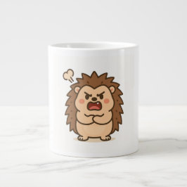 Wonky Zoo Moody Hedgehog Specialty Mugg Jumbo Mugg