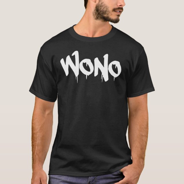 Wono Wolfen North Graffiti City T Shirt (Framsida)