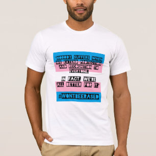 #WontBeErased utslagsplats för PFLAG OKC T Shirt
