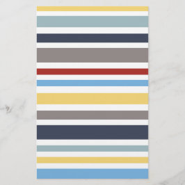 wonz stripes nautical By Shirt to Design Brevpapper